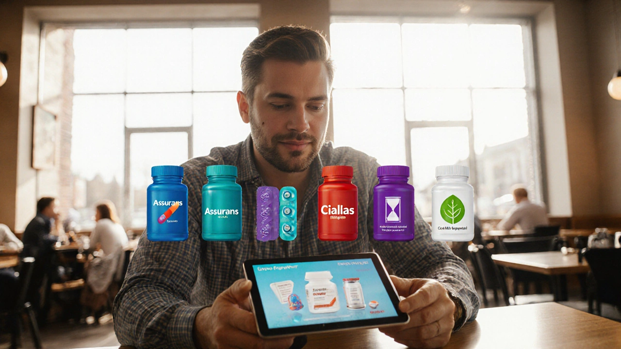 Assurans (Sildenafil Citrate) vs Top ED Alternatives - 2025 Comparison Guide