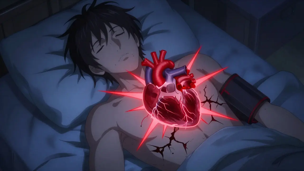 Sleep Apnea and Heart Risk: How Untreated Breathing Problems Raise Blood Pressure and Trigger Arrhythmias