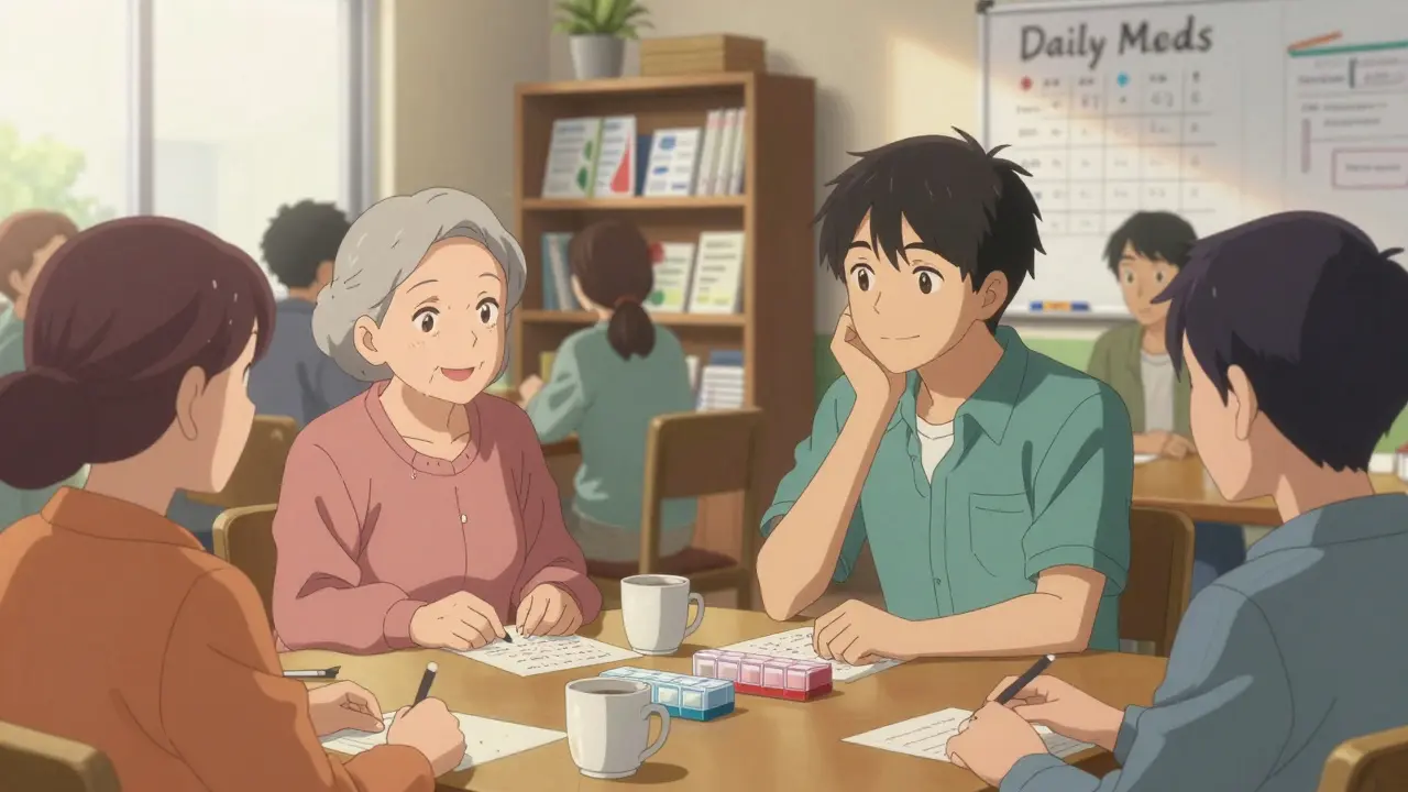 How Support Groups and Community Programs Improve Medication Compliance